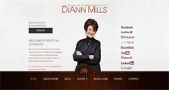 Desktop Screenshot of diannmills.com